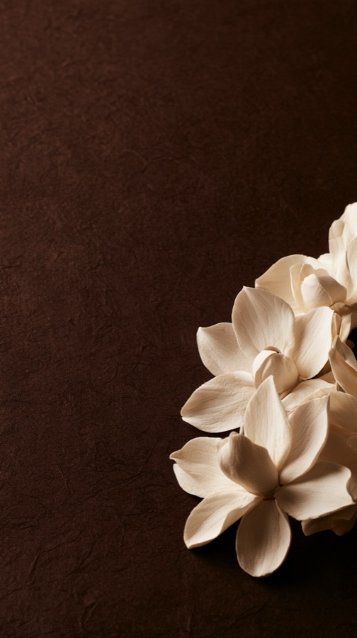 Ivory blossoms opening — open full invitation